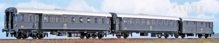 ACME 55352 - H0 - 3-tlg. Set Personenwagen, FS, Ep. IV